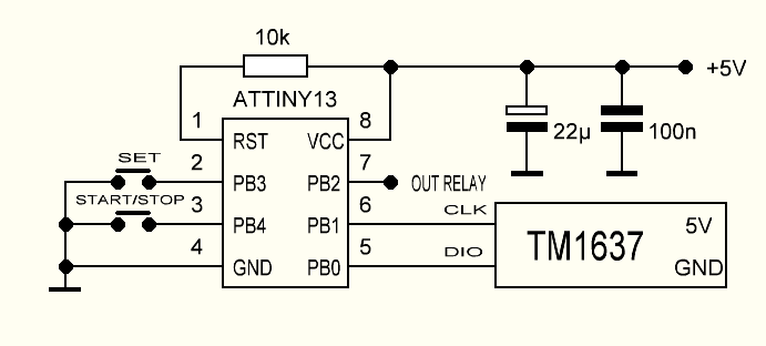 Attiny13 самоделки