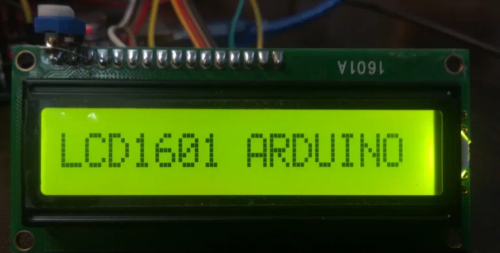 LCD1601A Arduino Rcl Radio Ru